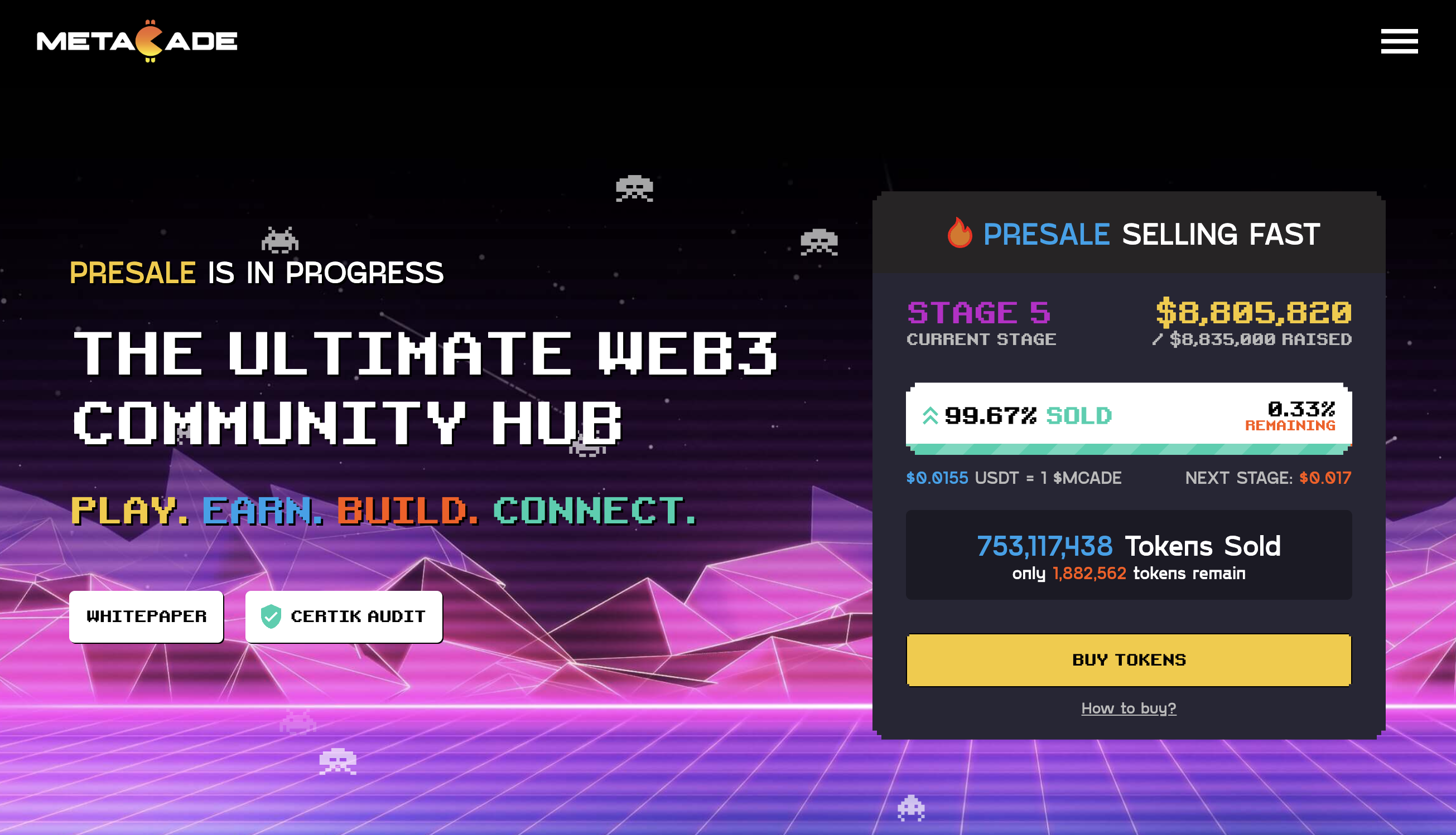 Metacade platform